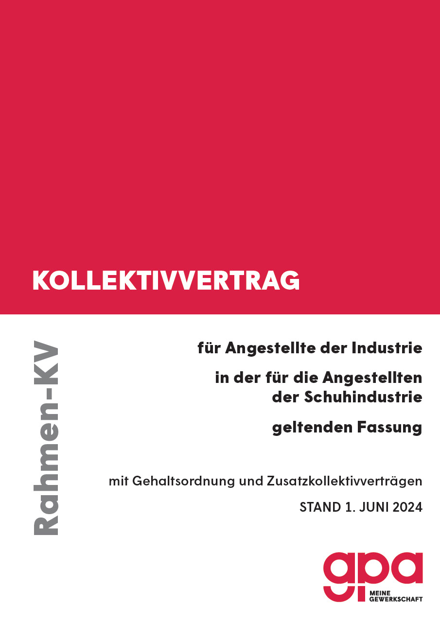 KOLLEKTIVVERTRAG 2024 FÜR DIE ANGESTELLTEN DER SCHUHINDUSTRIE